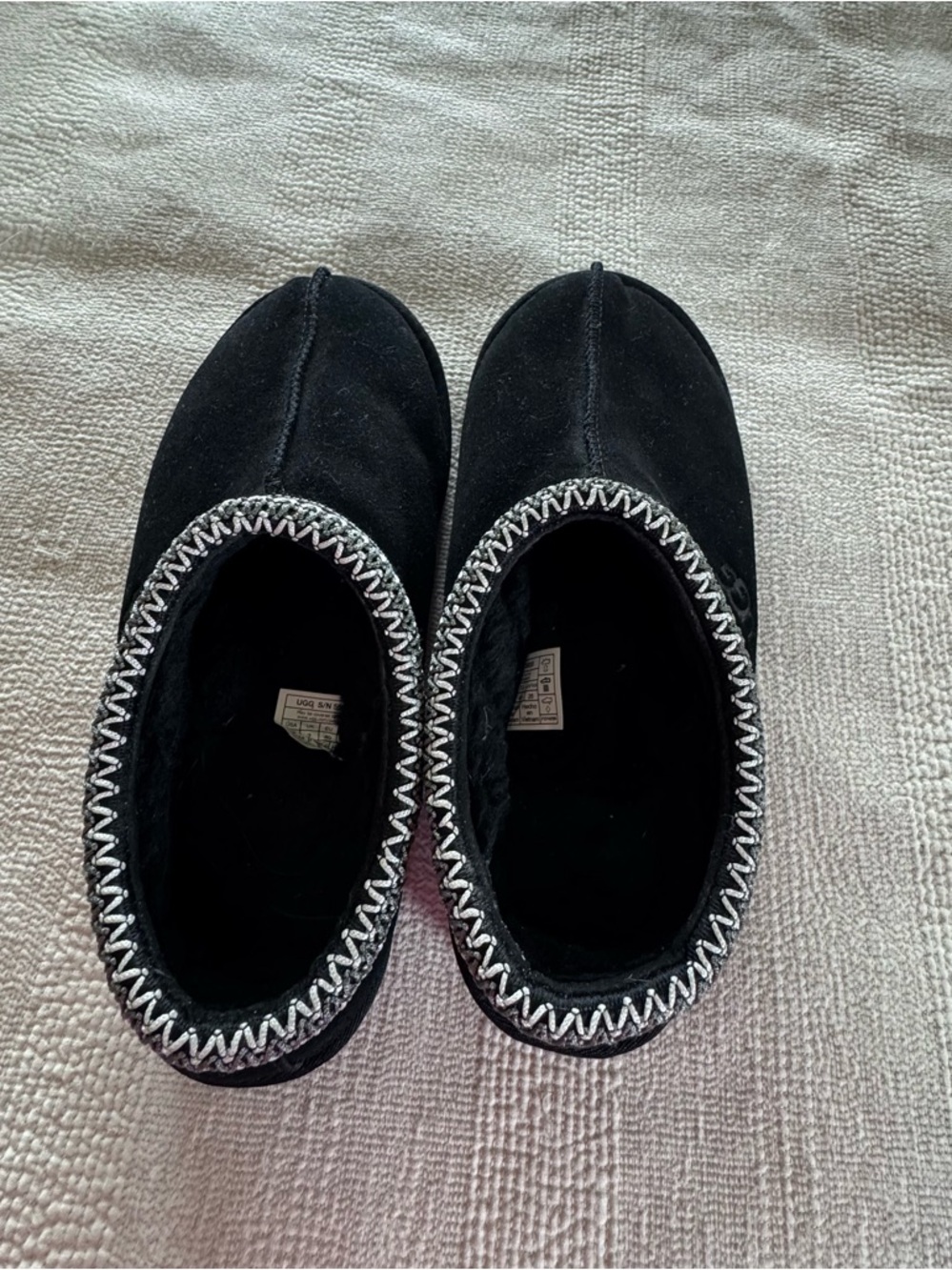 UGG Tasman suede Black Slip-On Suede clogs - Picture 7 of 8